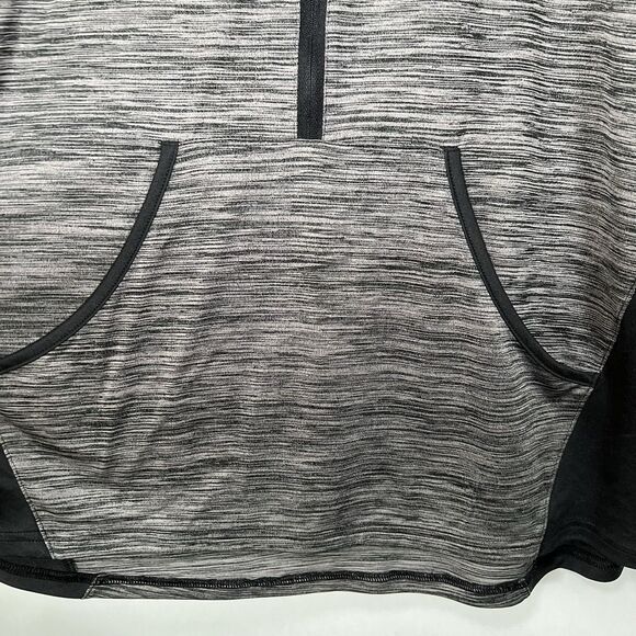 Duke Blue Devils Champion 1/2 Half Zip Pullover Womens Size XL Gray Heathered LS - Picture 6 of 13